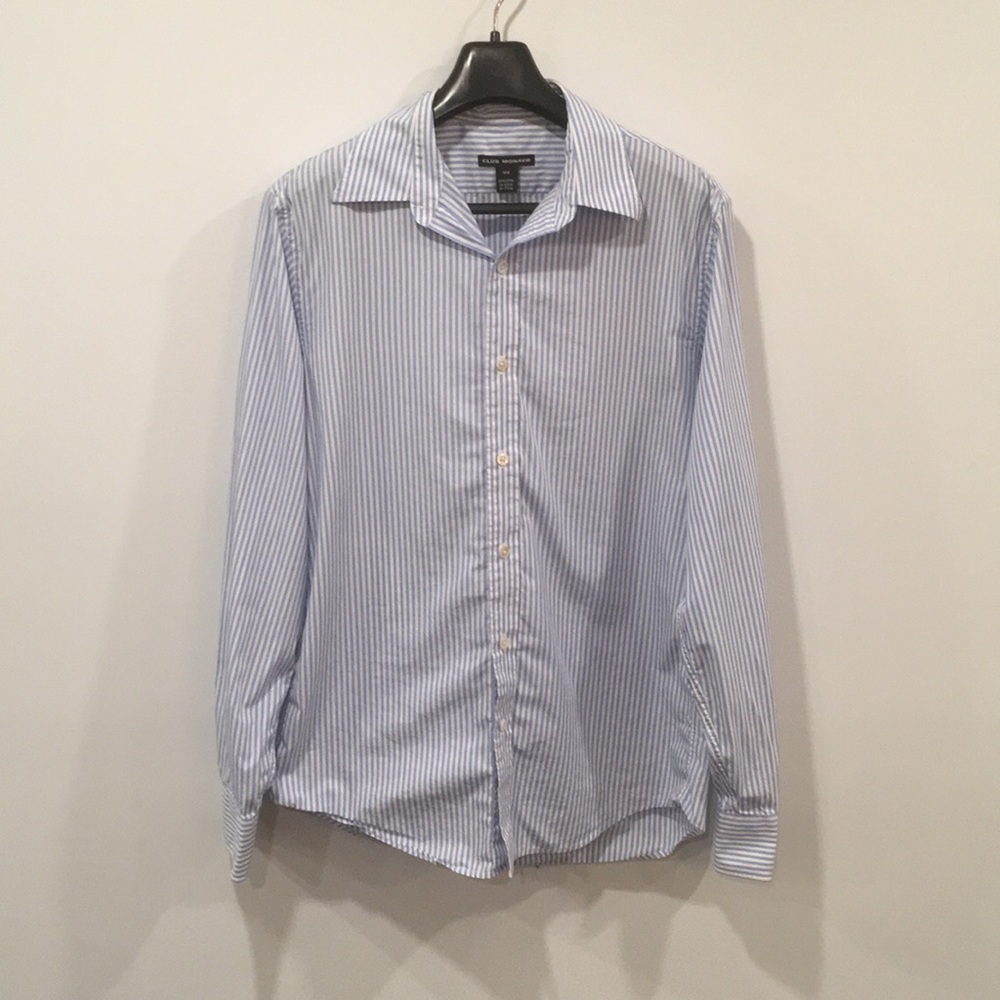 Club Monaco Stripped Shirt - Size M